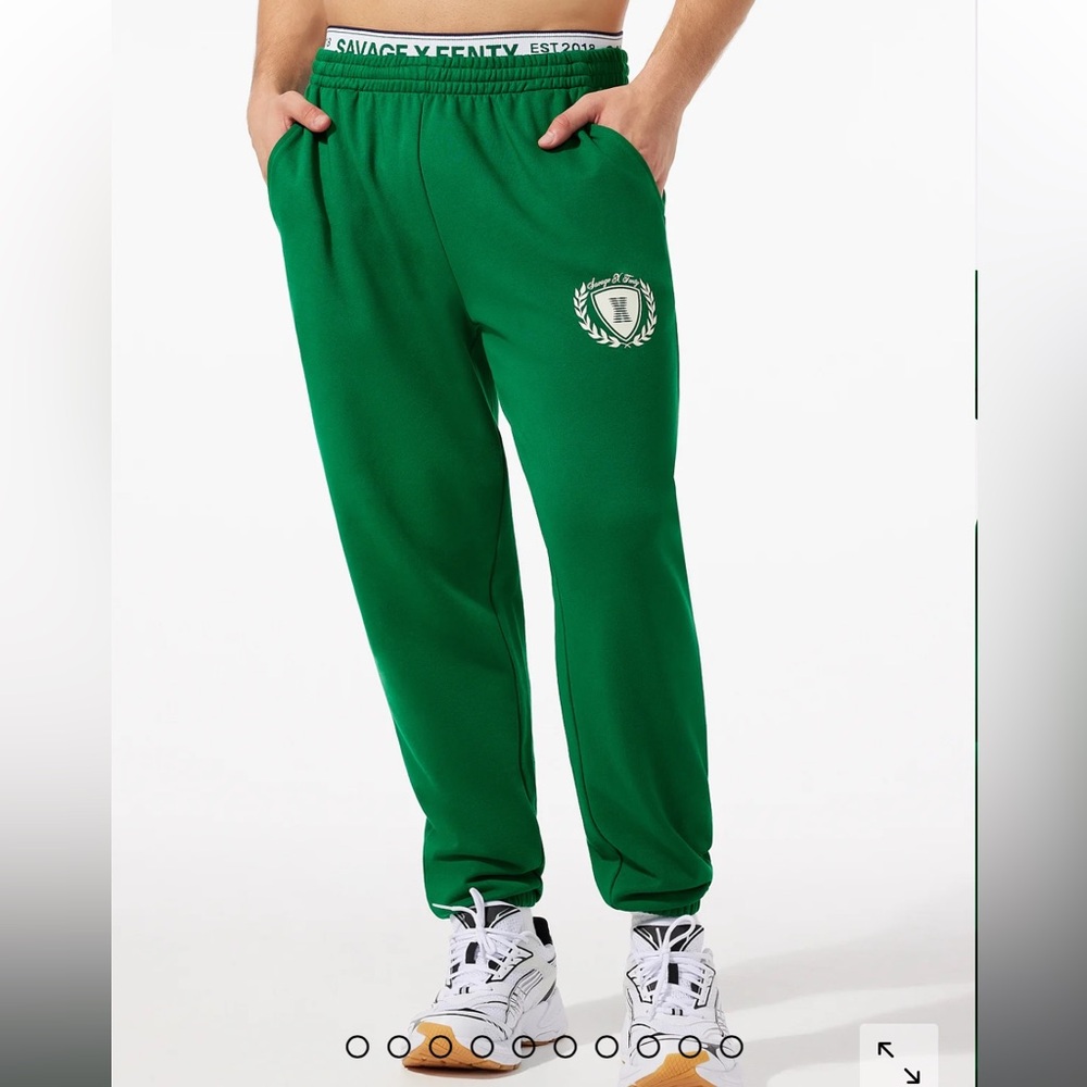 Savage X Fenty by Rihanna - Xssential Terry Crest Sweatpants